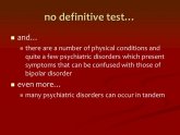 Mental health Bipolar disorder Test