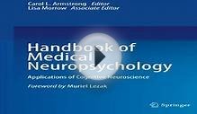 Handbook of Medical Neuropsychology Applications of